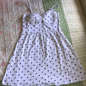 Charlotte Russe polka dot top